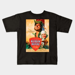 Adventures of Robin Hood (1938) Kids T-Shirt